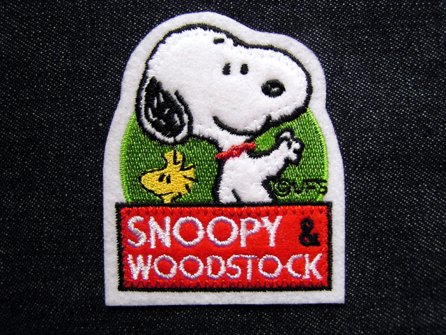 スヌーピーワッペン