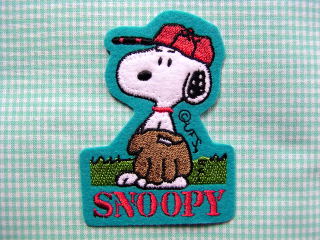 スヌーピーワッペン