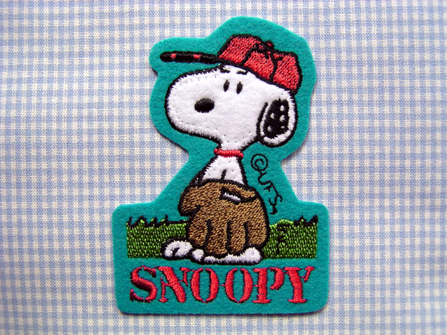 スヌーピーワッペン