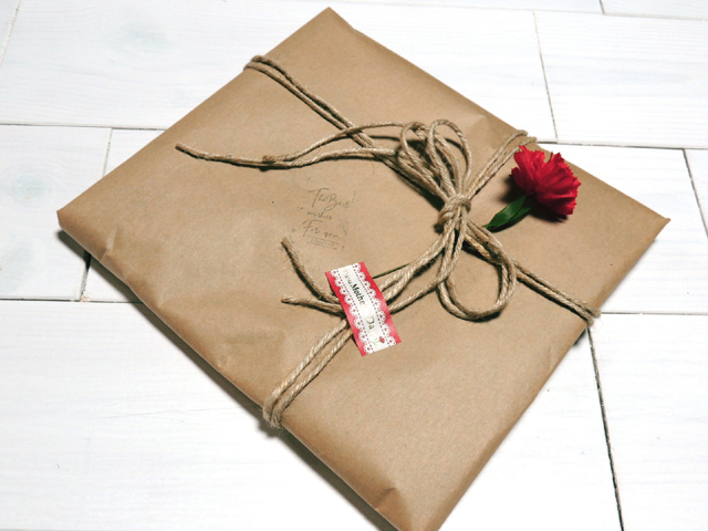 シンプルラッピング