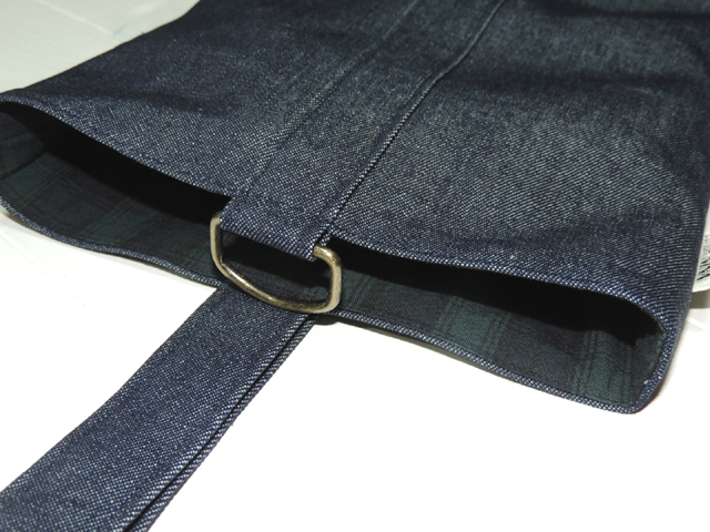 デニムタータンシューズ入れ