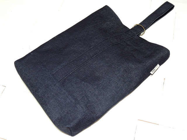デニムタータンシューズ入れ