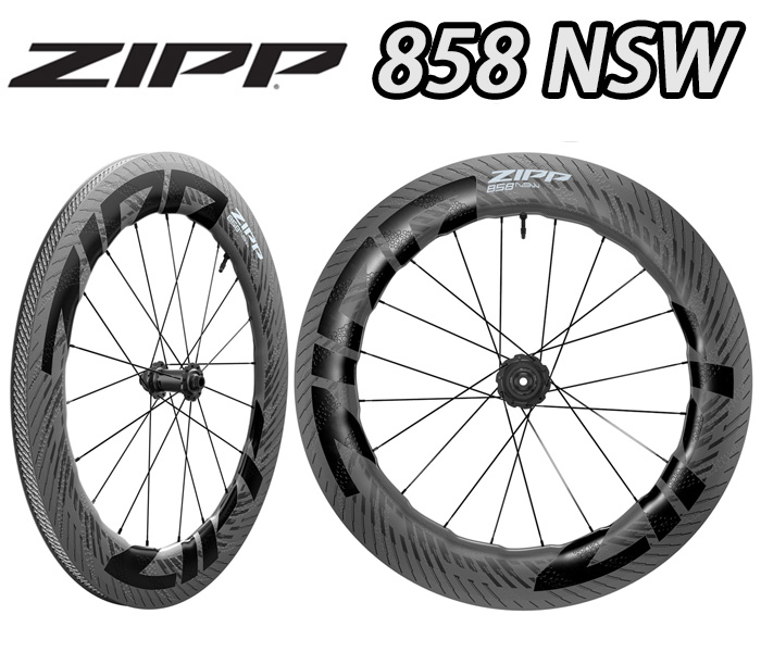 ZIPP 858 NSW 858nsw TUBELESS DISC ROADBIKE TRIATHLON WHEEL ジップ チューブレス ディスク トライアスロン ロードバイク ホイール 3