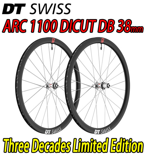 DT SWISS dtswiss ARC 1100 DICUT DB 38mm Three Decades Limited Edition WHEEL ディーティースイス 30周年 限定 ホイール 6
