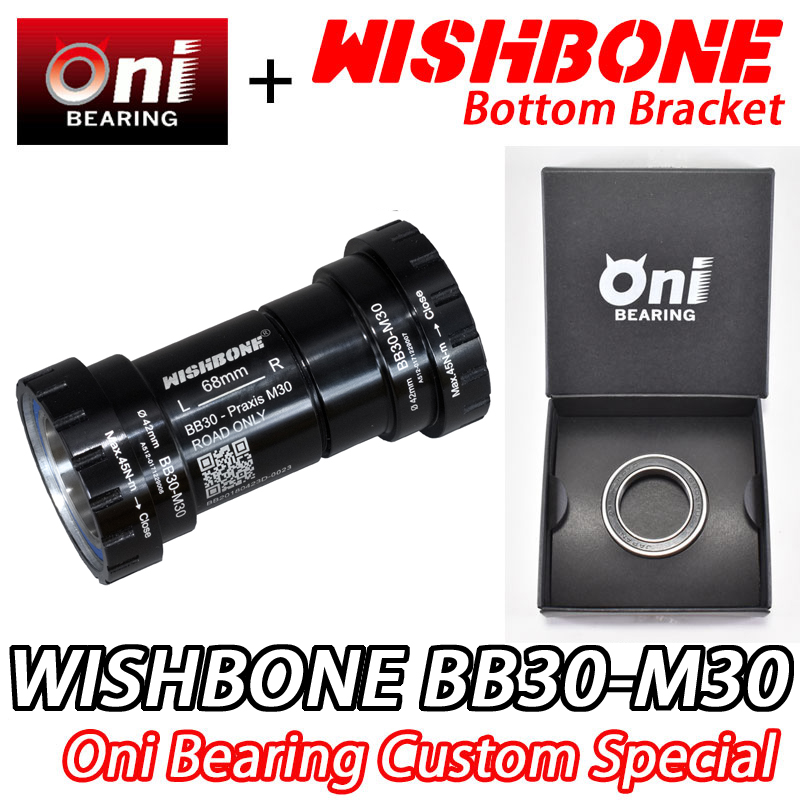 WISHBONE BB30-M30 ONI BEARING SPECIAL BOTTOM BRACKET ウィッシュボーン ボトムブラケット 鬼 オニ ベアリング