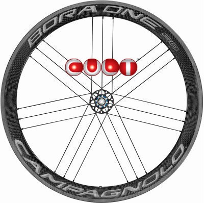 CAMPAGNOLO BORA ONE 50 CLINCHER DARKLABEL CULT BEARING R（カンパニョーロ ボーラ ワン ダークラベル カルトベアリング）