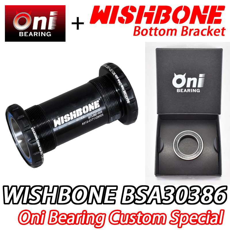 WISHBONE BSA30386 ONI BEARING SPECIAL BOTTOM BRACKET ウィッシュボーン ボトムブラケット 鬼 オニ ベアリング