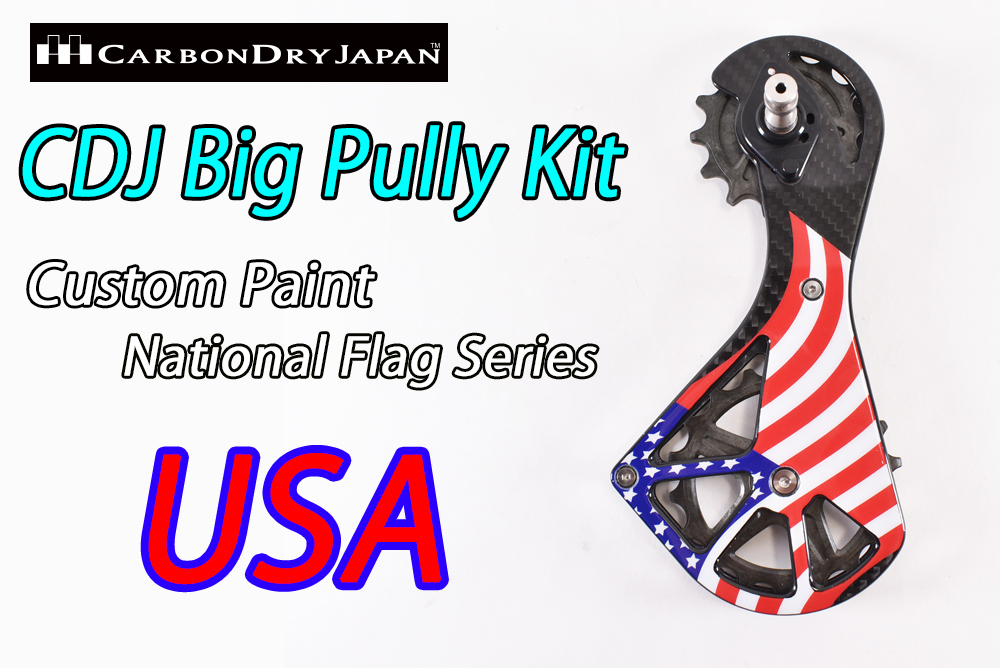 carbondryjapan bigpully kit sv custom paint usa america カーボンドライジャパン ビッグプーリーキット アメリカ 1