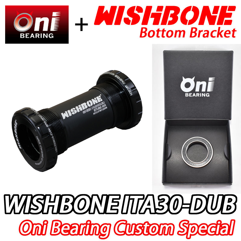 WISHBONE ITA30-DUB ONI BEARING SPECIAL BOTTOM BRACKET ウィッシュボーン ボトムブラケット 鬼 オニ ベアリング