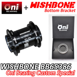 WISHBONE BB65386 ONI BEARING SPECIAL BOTTOM BRACKET ウィッシュボーン ボトムブラケット 鬼 オニ ベアリング