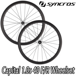 SYNCROS CAPITAL 1.0s  40 MM capital1.0s 25mm CARBON WHEEL シンクロス エスエル エアロ  カーボン ホイール０