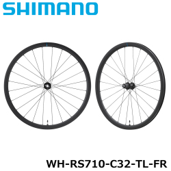 SHIMANO WH-RS710-C32-TL-F/R シマノ チューブレス ホイール 前後セット