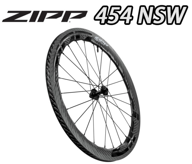 ZIPP 454 NSW Tubuless DISC F/R WHEEL SET PAIR ジップ エヌエス