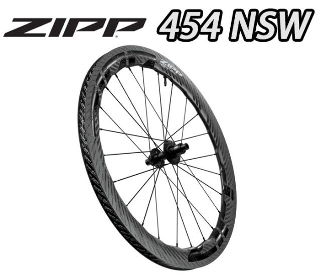 ZIPP 454 NSW Tubuless DISC F/R WHEEL SET PAIR ジップ エヌエス