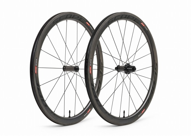送料無料 SCOPE CYCLING R4C RIM BRAKE TLR F/R WHEEL SHIMANO HG 