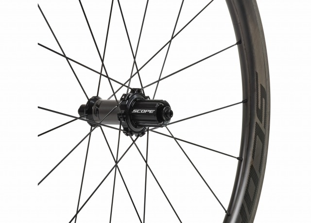 送料無料 SCOPE CYCLING R4C RIM BRAKE TLR F/R WHEEL SHIMANO HG 