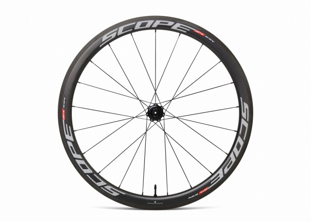 送料無料 SCOPE CYCLING R4C RIM BRAKE TLR F/R WHEEL SHIMANO HG 