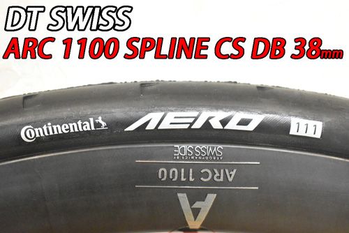 DT SWISS ARC1100 SPLINE CS DB 38 WTS F/R Wheels Set ディーティー