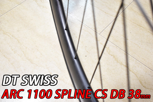 DT SWISS ARC1100 SPLINE CS DB 38 WTS F/R Wheels Set ディーティー