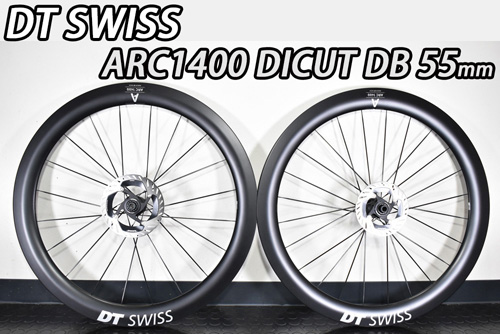 DT SWISS ARC1400 DICUT DB 55 GEN3 F/R Wheels Set ディーティー