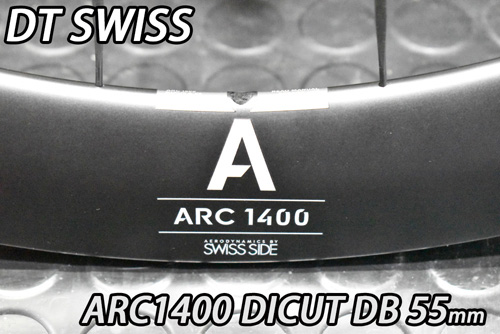 DT SWISS ARC1400 DICUT DB 55 GEN3 F/R Wheels Set ディーティー