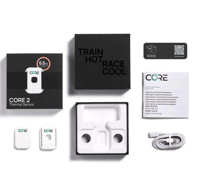 深部温度モニタリングセンサー CORE 深部温度モニタリングセンサー CORE2 Thermal Sensor コア 2