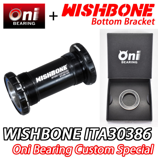 WISHBONE ITA30386 ONI BEARING SPECIAL CUSTOM BB ウィッシュボーン