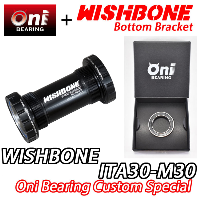 WISHBONE ITA30-M30 ONI BEARING SPECIAL CUSTOM BB ウィッシュ