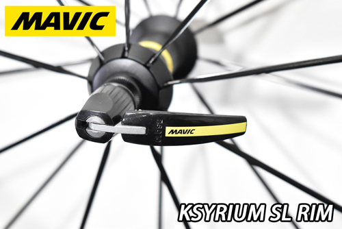 MAVIC KSYRIUM SL RIM BRAKE TUBELESS ALUMINIUM WHEEL マビック  