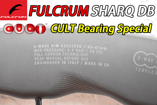 FULCRUM 2024 SHARQ DB 2WAY-FIT CULT BEARING SPECIAL WHEEL