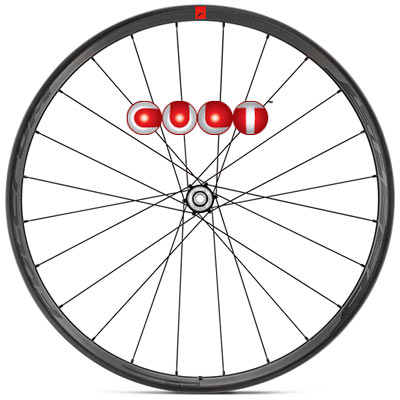 FULCRUM 2024 SPEED25 DB 2WAY-FIT CULT BEARING SPECIAL WHEEL 