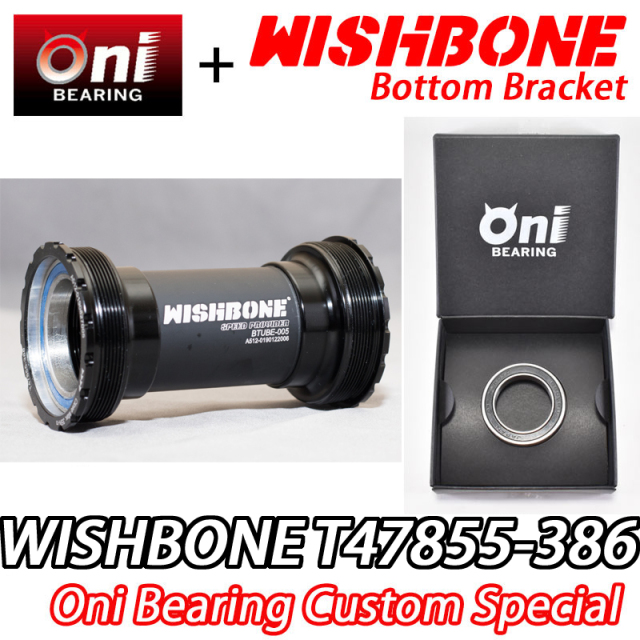 WISHBONE T47855-386 ONI BEARING SPECIAL CUSTOM BB ウィッシュボーン