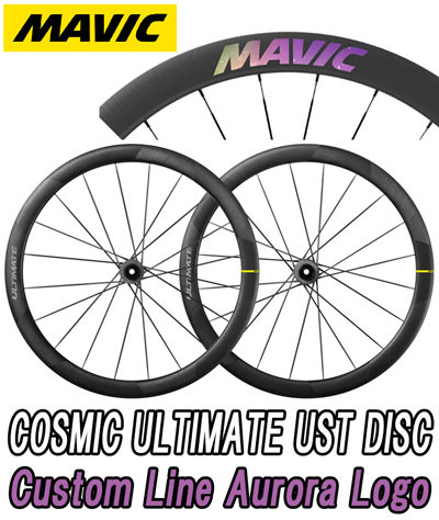 MAVIC 2025 COSMIC ULTIMATE 45 UST DISC WHEEL SET CUSTOM COLOR 