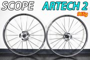 SCOPE CYCLING  ARTECH2 ARTECH 2 DISC ROADBIKE WHEEL スコープ サイクリング アーテック 22mm ディスク ロードバイク ホイール 16