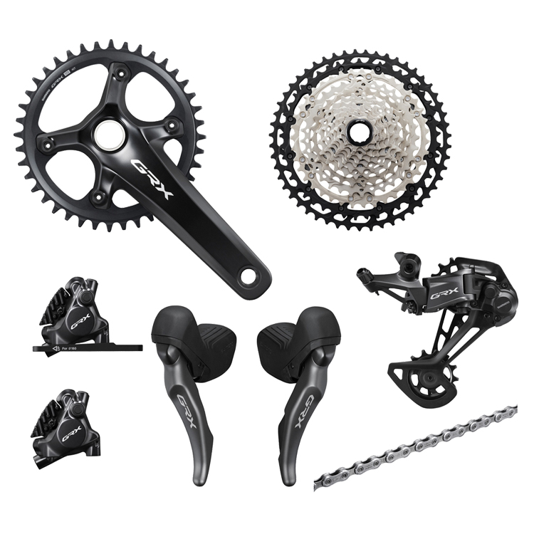 SHIMANO GRX RX820 1×12s MECHANICAL SHIFTING DISK COMPONENT SET