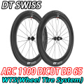 DT SWISS dtswiss ARC 1100 arc1100 DICUT DB 65mm WTS WHEEL Continental AERO111 ディーティースイス エーアールシー ホイール 2