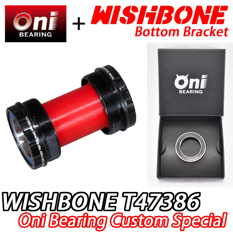 WISHBONE T47386 ONI BEARING SPECIAL BOTTOM BRACKET ウィッシュボーン ボトムブラケット 鬼 オニ ベアリング