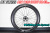 DT SWISS dtswiss ARC 1100 arc1100 DICUT DB 55mm WTS WHEEL Continental AERO111 ディーティースイス エーアールシー ホイール 3