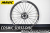 MAVIC COSMIC SLR32 cosmicslr32 DISC WHEEL WHITE DECAL マビック マヴィック コスミック ディスク ホワイト デカール  ホイール 5