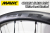 MAVIC COSMIC SLR32 cosmicslr32 DISC WHEEL WHITE DECAL マビック マヴィック コスミック ディスク ホワイト デカール  ホイール 10