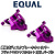GROWTAC EQUAL Mechanical Disc Brake Caliper Flat Mount PURPLE グロータック イコール 機械式ディスクブレーキ パープル