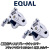 GROWTAC EQUAL Mechanical Disc Brake Caliper Flat Mount SILVER グロータック イコール 機械式ディスクブレーキ シルバー