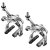 CAMPAGNOLO 2015 SKELETON BRAKE DUAL PIVOT SILVER（カンパニョーロ スケルトンブレーキ デュアルピボット）