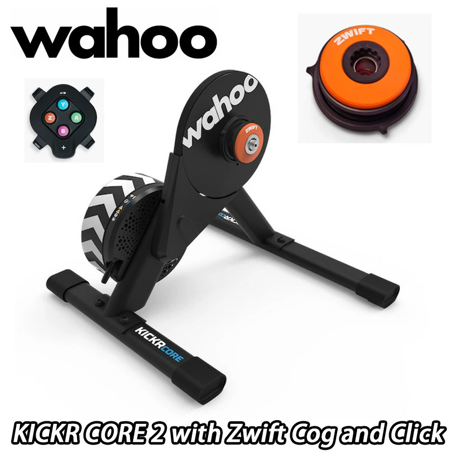 WAHOO KICKR CORE 2 with Zwift Cog and Click ワフー キッカーコア ツー ウィズ ズイフトコグ アンド クリック5