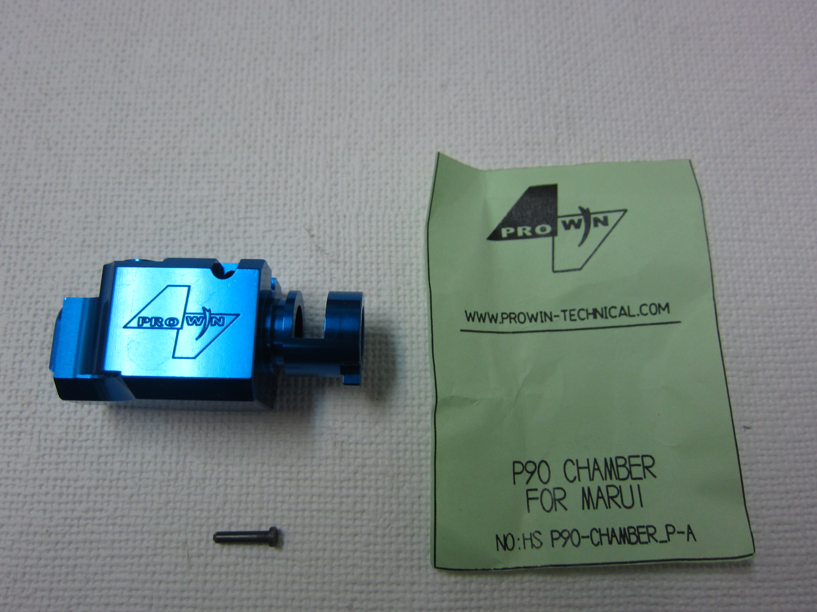 プロウィン製P90アルミCNC削り出しチャンバー新品