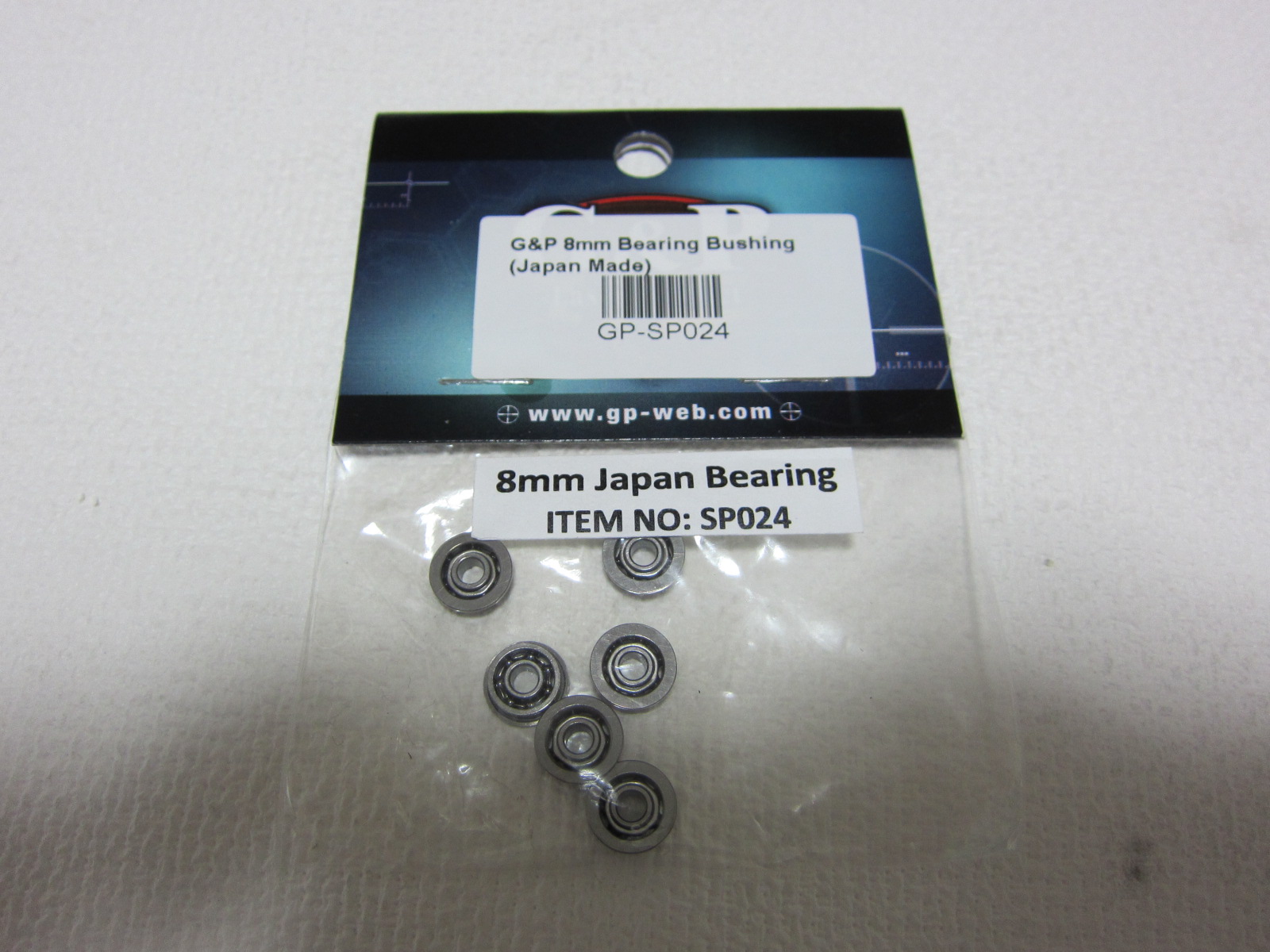 G&P 日本製8ミリベアリング新品