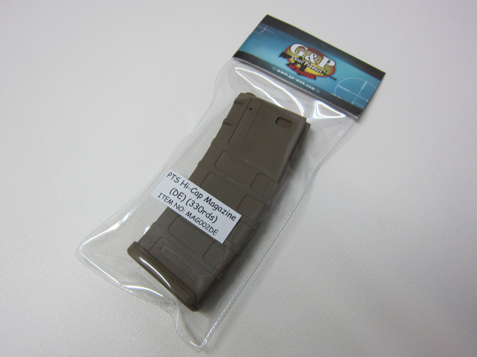 G&P Magpul PTS 330連マガジン新品DE