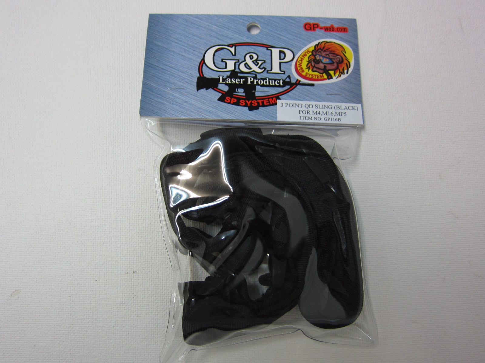 G&P 3ポイントQDタクティカルスリングBK