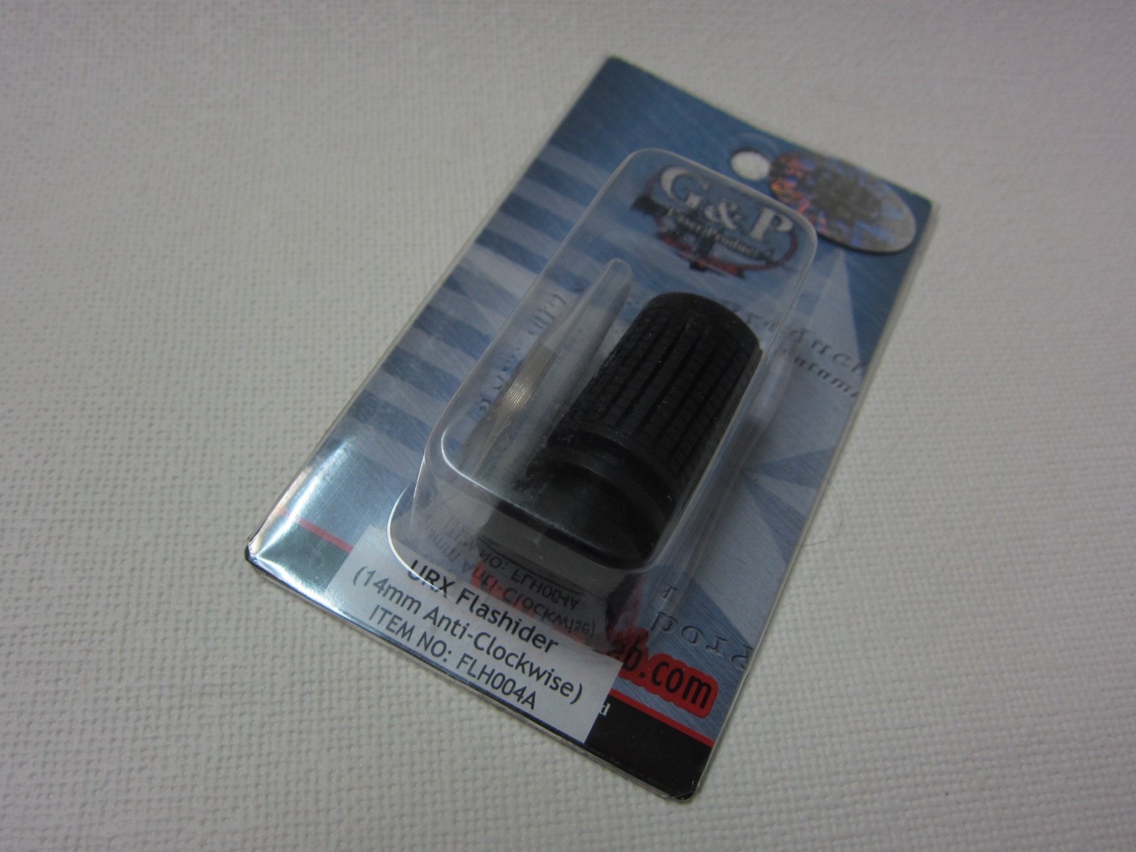 G&P製　URXフラッシュハイダー１４ミリ逆ねじ新品