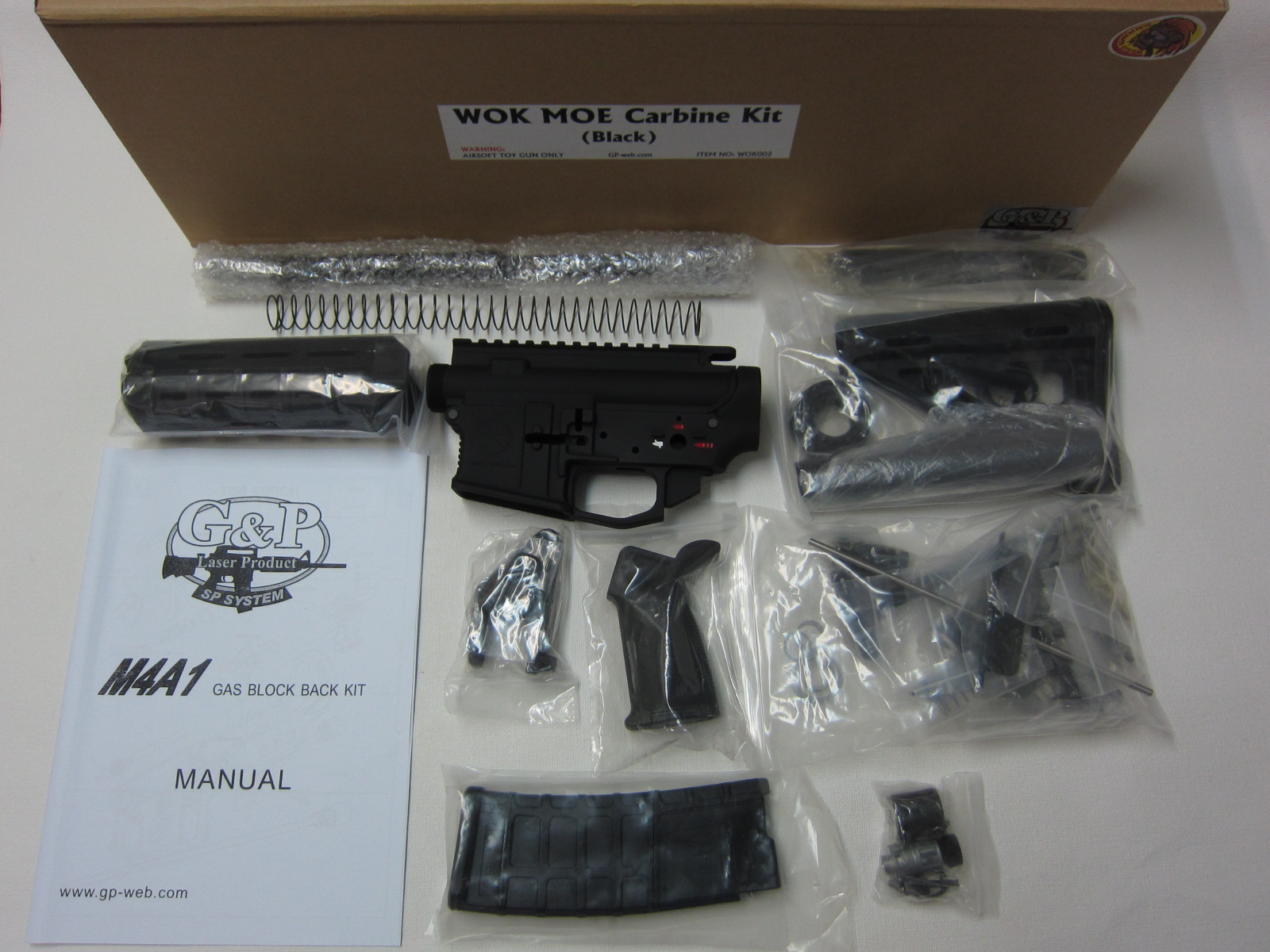 G&P WOKMOEカービン GBB組立KIT新品